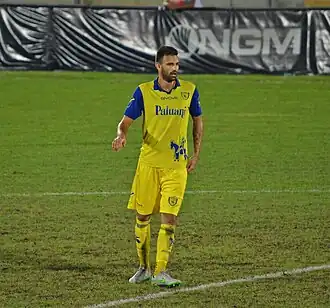 Radovanović in 2015 als speler van Chievo Verona