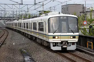 Sagano-lijn op de kaart