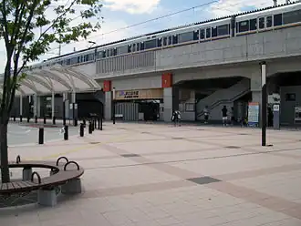 Het station.