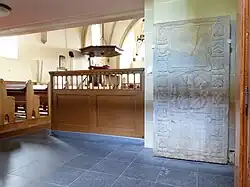 Grafzerk Bernardina van Langen tot Oosterhof te Rijssen uit 1637.