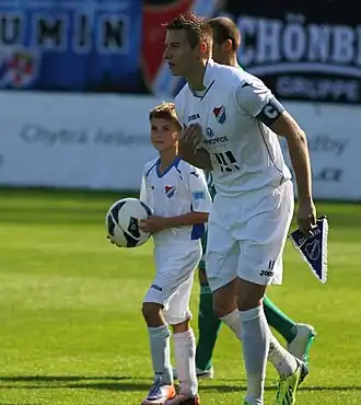 Greguš met FC Baník Ostrava.