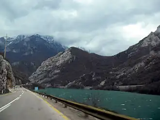 Het Jablaničko-meer, Bosnië en Herzegovina.