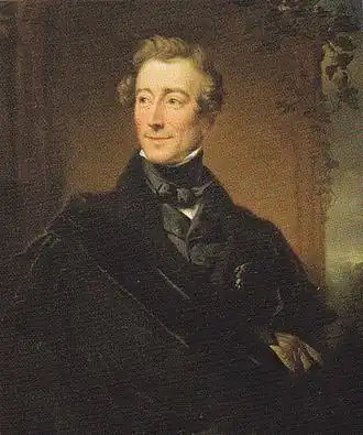 Van Lennep in 1838 (geschilderd door Jan Adam Kruseman)