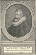 Jacob de Graeff, gravure door Jacobus Houbraken (17e eeuw)
