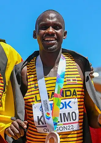 Jacob Kiplimo in 2022.