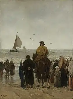 Aankomst der boten, 1884, Rijksmuseum, Amsterdam