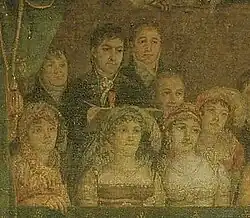 Detail, zelfportret David