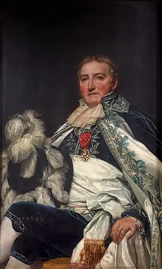 Portret van graaf Antoine Français de Nantes