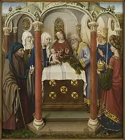 Presentatie in de tempel, ca. 1434