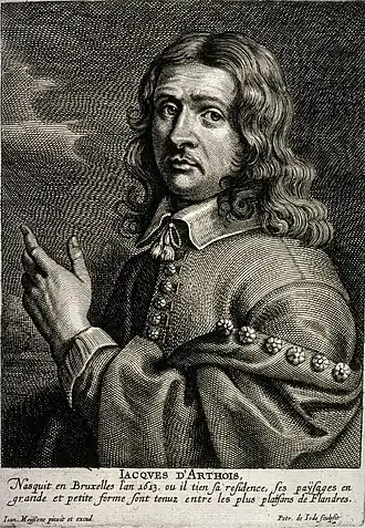 Jacques d'Arthois door Jan Meyssens