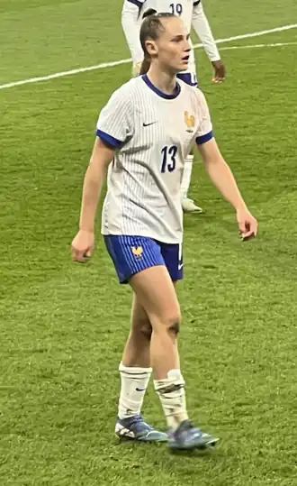 Le Guilly bij het Franse nationale team in 2024