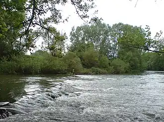 De Jagst bij Untergriesheim