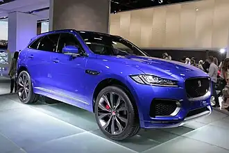 Jaguar F-Pace op de IAA 2015