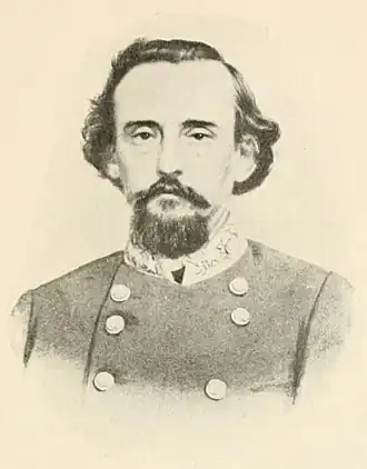 Chalmers in uniform rond 1862.