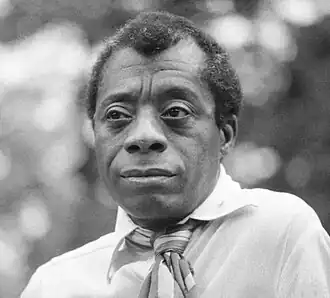 James Baldwin(1969), geportretteerd door Allan Warren