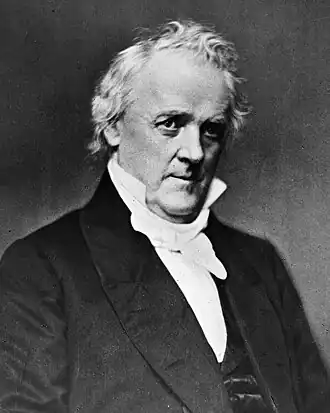 James Buchanan ca. 1850–1868