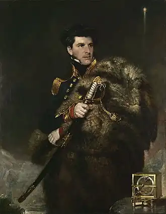 Commander James Clark Ross(1834), John R. Wildman, National Maritime Museum
