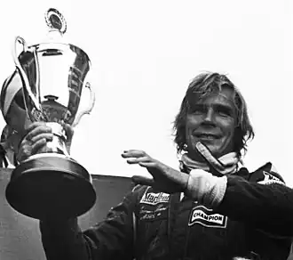 James Hunt wereldkampioen in 1976