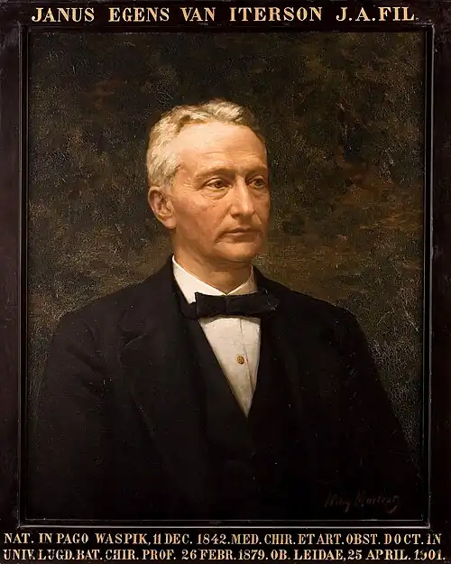Portret van Jan Egens van Iterson