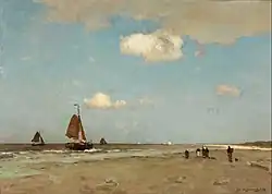 Strandscene, 1887, Kunstmuseum Den Haag