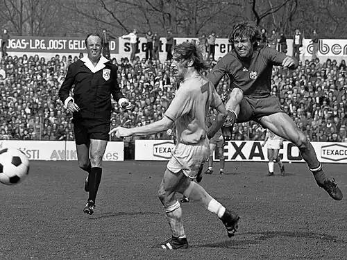 De Graafschap - Ajax 0-0, 20 april 1975