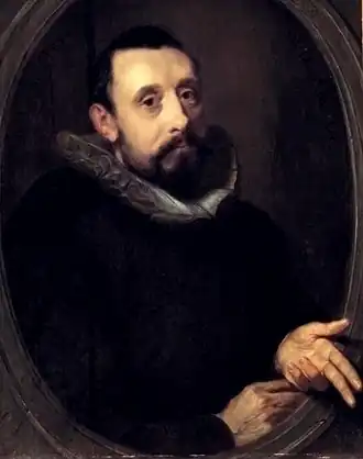 Ongesigneerd portret van J. Pzn Sweelinck, 1606. Collectie Kunstmuseum Den Haag.