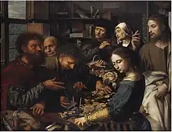 De roeping van Matteüs, 1536, Alte Pinakothek, München