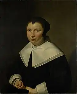 Portret van een vrouw, circa 1650, Rijksmuseum Amsterdam