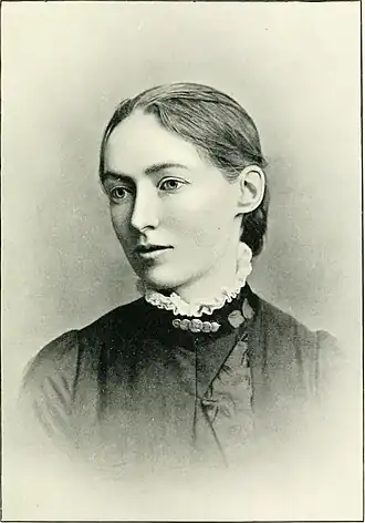 Een portret van Jane Barlow door fotografiestudio Lafayette Studio (1903).