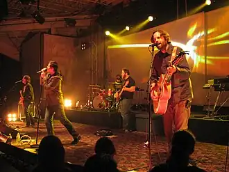 Jars of Clay bij een optreden