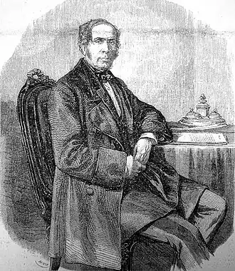 Jean-Baptiste Louis Gros in 1858.