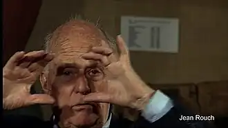 Jean Rouch in een film van Ricardo Costa, Paroles.