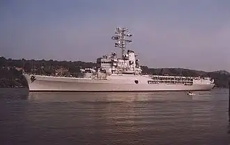 De Jeanne d'Arc vaart de Seine af in 1999.