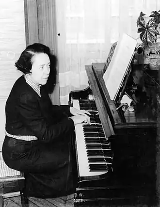 Jeanne Leleu in 1947  Bibliothèque nationale de France