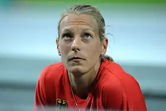 Op de WK van 2009 in Berlijn