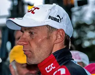 Jens Voigt tijdens de Ronde van Duitsland 2004