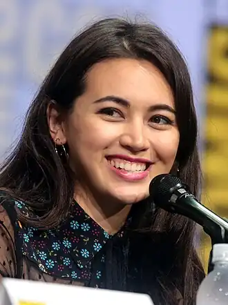 Jessica Henwick op hetSan Diego Comic-Con International (2017)