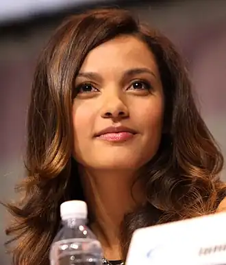 Jessica Lucas tijdens WonderCon in 2013