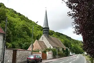 De kerk van Jeufosse