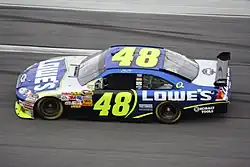 Jimmie Johnson in 2008.