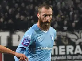 Berget in 2015 als speler van Malmö FF