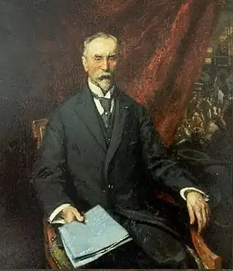 Portret van Muysken door Martin Monnickendam