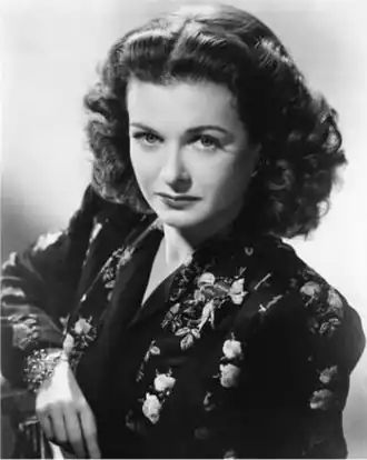 Joan Bennett rond de jaren 40.
