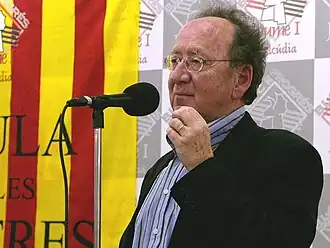 De schrijver in 2007 in L'Alcúdia