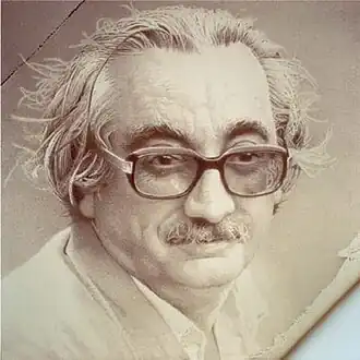 Portret van Joan Fuster door Manuel Boix