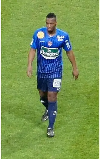 Martial in 2012 als speler van Stade Brestois