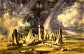 Stonehenge door John Constable 1835