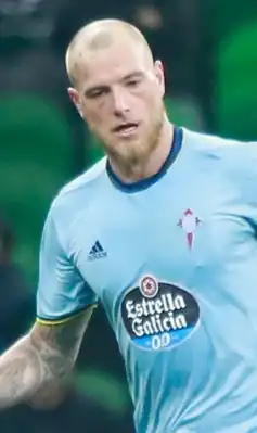 Guidetti in 2017 namens Celta de Vigo