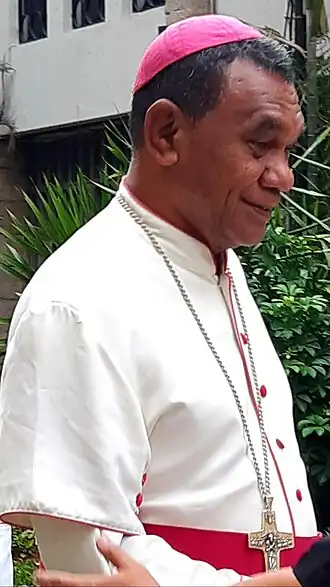 Bisschop John Philip Saklil (2003-2019), de eerste bisschop