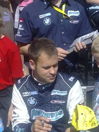 Jonathan Adam op het BTCC-festival in Edinburgh in 2009.